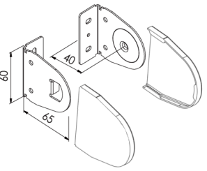 Rollo Trägerset 35 mm M 