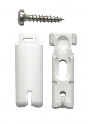 Plissee Spannschuh Cosiflor VS, 1 St. 