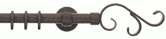 Vorhangstange 20 mm Modell Merina 