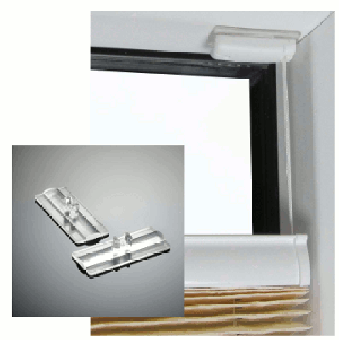 Klebeplatten stick & fix  für Plissee Cosiflor 